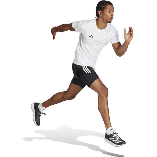 Thumbnail - ADIDAS Herren Shorts Own the Run 3-Streifen 2-in-1