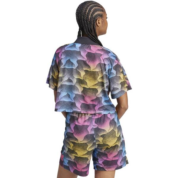 Thumbnail - ADIDAS Damen Shirt Tiro Print Mesh Summer Hemdbluse