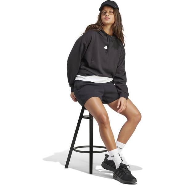 Thumbnail - ADIDAS Damen Kapuzensweat Embroidered French Terry Crop