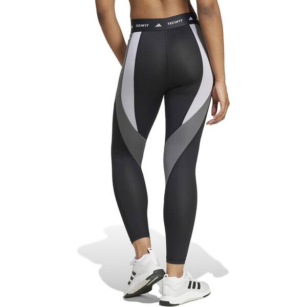 Thumbnail - ADIDAS Damen Tight TECHFIT Colorblock