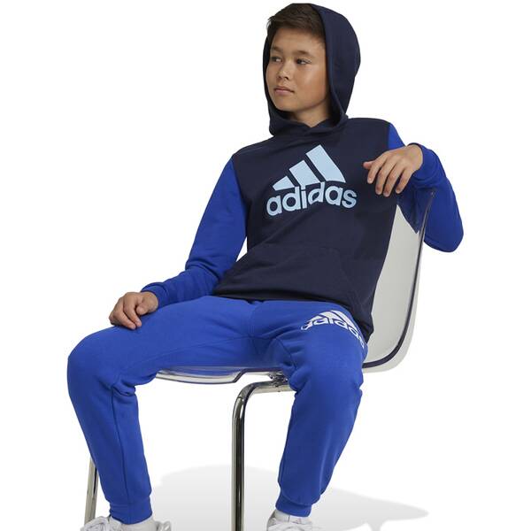 Thumbnail - ADIDAS Kinder Kapuzensweat Essentials Big Logo Colorblock Kids