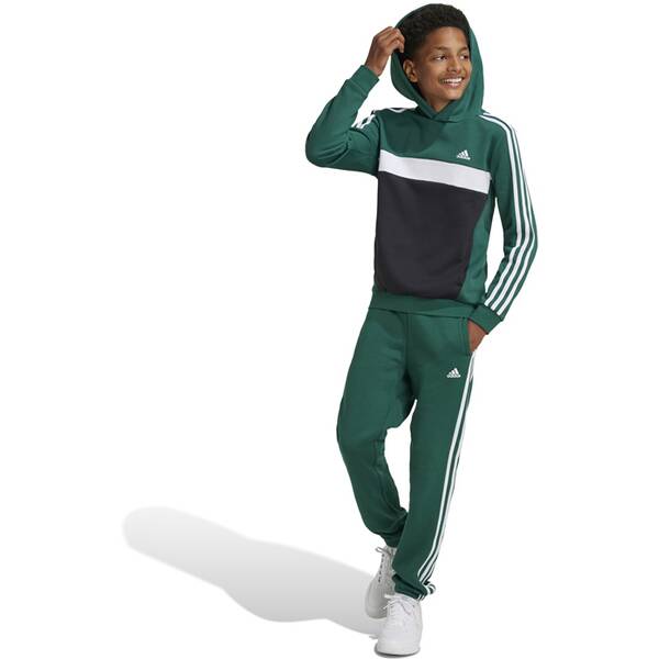 Thumbnail - ADIDAS Kinder Kapuzensweat Tiberio 3-Streifen Colorblock Kids