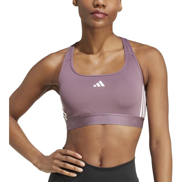 Thumbnail - ADIDAS Damen Sport-BH Powerreact Training Medium-Support Hyperglam