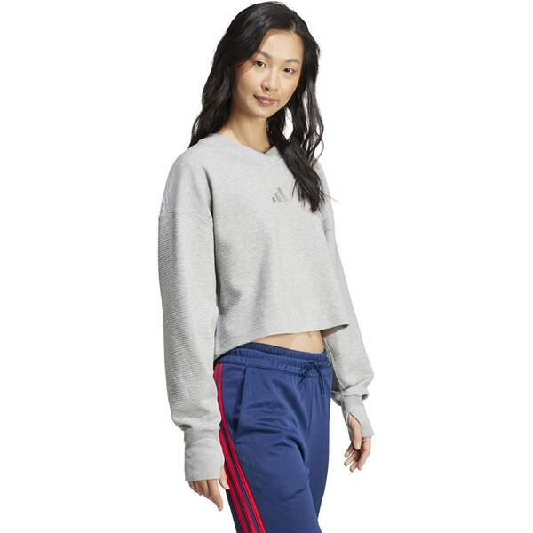 Thumbnail - ADIDAS Damen Sweatshirt ALL SZN Ribbed V-Neck