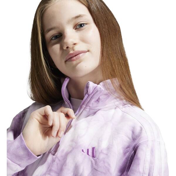 Thumbnail - ADIDAS Kinder Sweatshirt ALL SZN Tie-Dye Half-Zip Kids