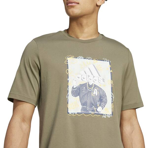 Thumbnail - ADIDAS Herren Shirt Doodle Graphic
