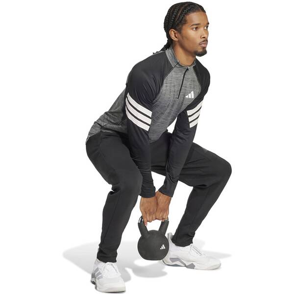 Thumbnail - ADIDAS Herren Rolli Icon 3-Streifen 1/4-Zip