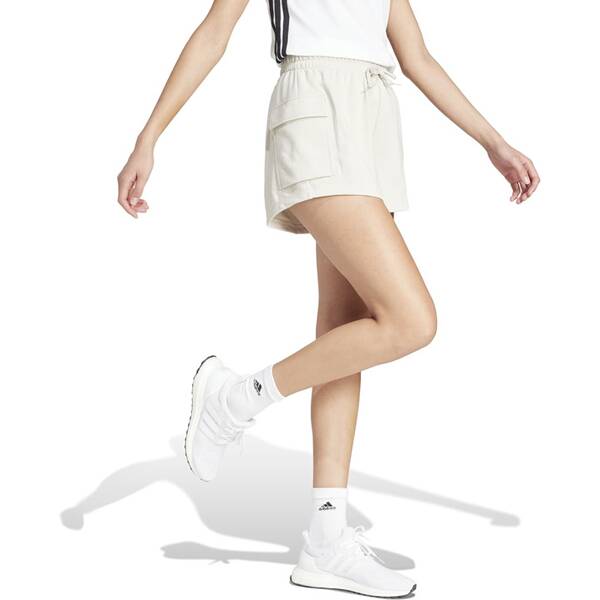 Thumbnail - ADIDAS Damen Shorts Essentials Small Logo French Terry