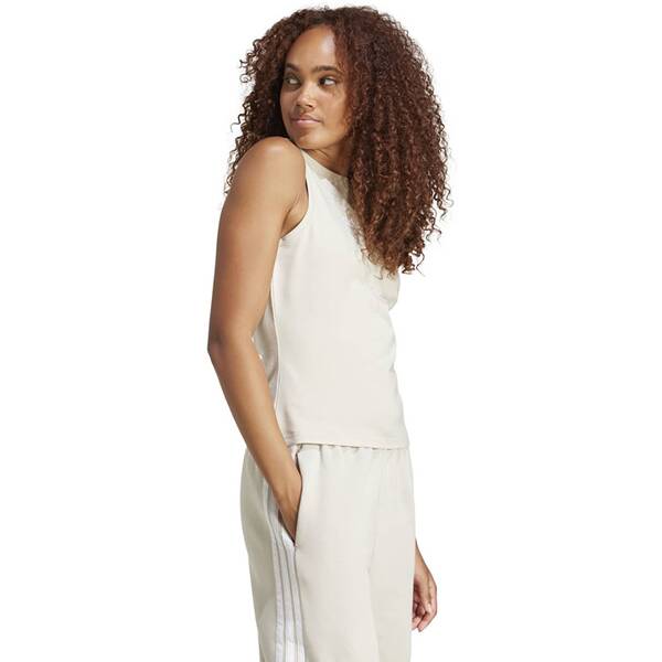 Thumbnail - ADIDAS Damen Shirt Essentials Linear Slim Cotton