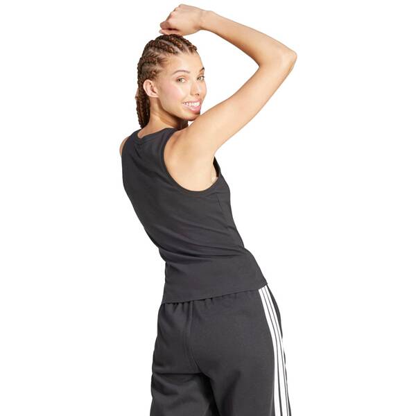 Thumbnail - ADIDAS Damen Shirt Essentials Linear Slim Cotton