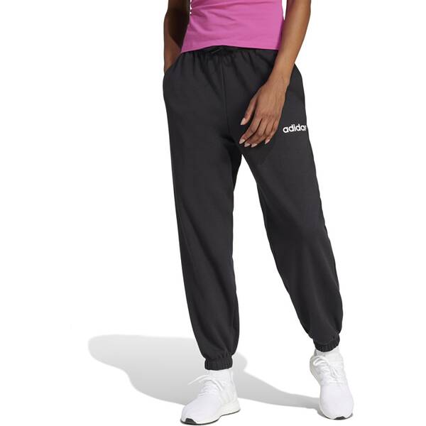 Thumbnail - ADIDAS Damen Hose Essentials Linear French Terry Cuffed