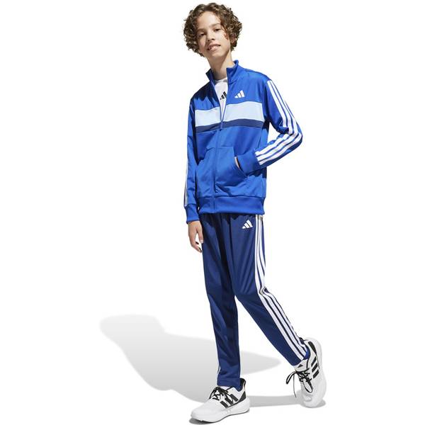 Thumbnail - ADIDAS Kinder Sportanzug Seasonal Essentials Tiberio 3-Streifen Tricot Kids