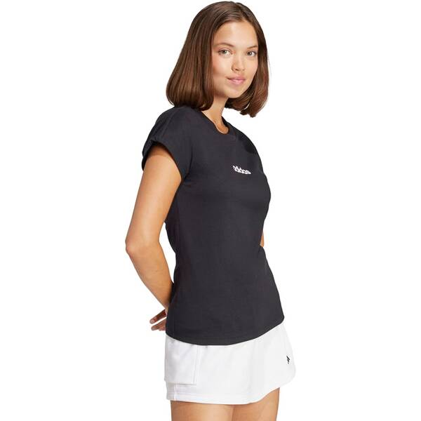 Thumbnail - ADIDAS Damen Shirt Essentials Linear Cotton