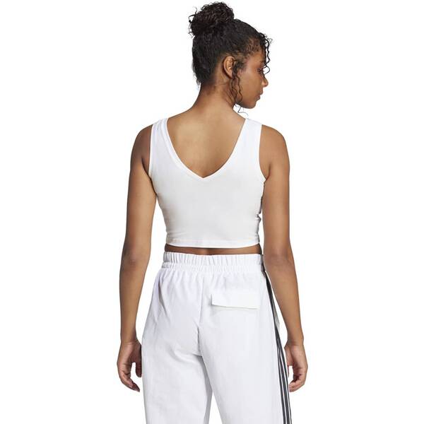 Thumbnail - ADIDAS Damen Top Essentials Small Logo Cotton Lifestyle