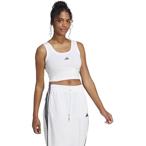 Thumbnail - ADIDAS Damen Top Essentials Small Logo Cotton Lifestyle