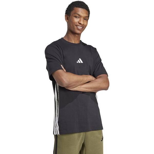 Thumbnail - ADIDAS Herren Shirt Essentials 3-Streifen Single Jersey