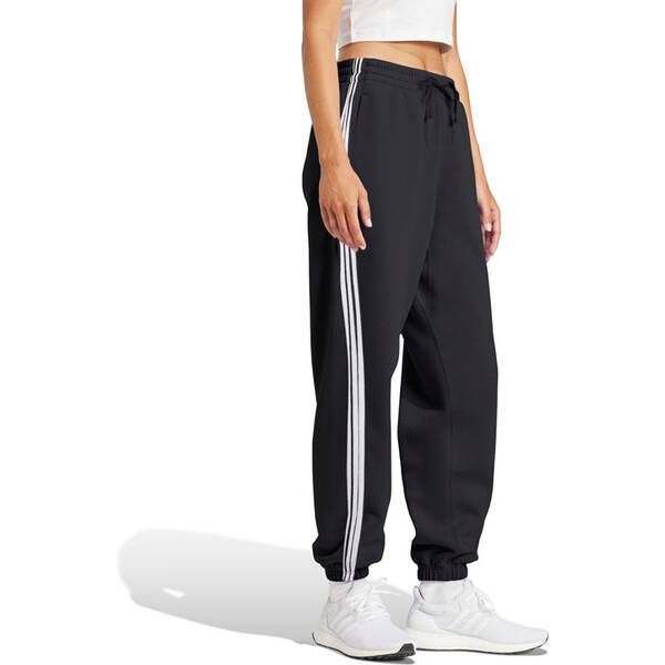 Thumbnail - ADIDAS Damen Hose Essentials 3-Streifen French Terry Cuffed