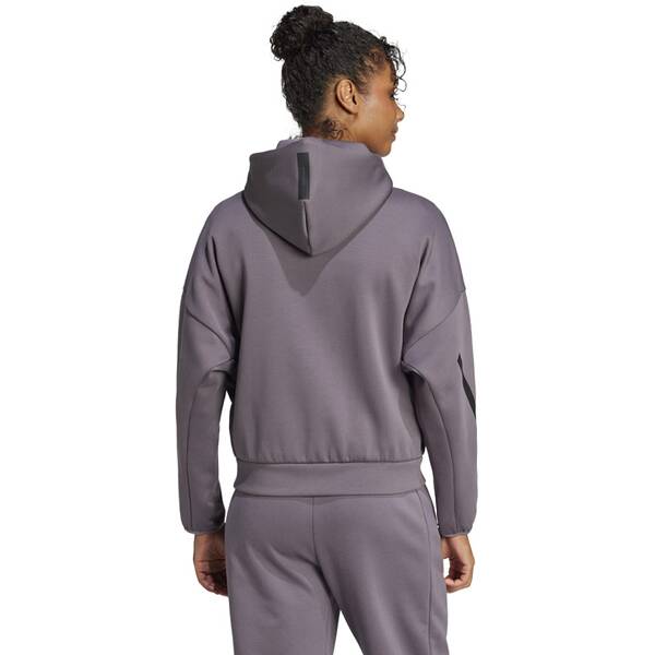 Thumbnail - ADIDAS Damen Kapuzensweat Z.N.E. Zip (extra lang)