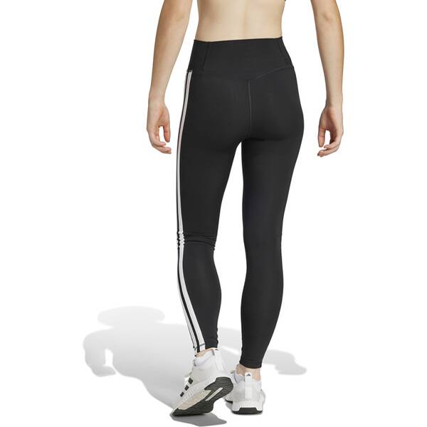 Thumbnail - ADIDAS Damen Tight Optime Essentials 3-Streifen 7/8-Leggings