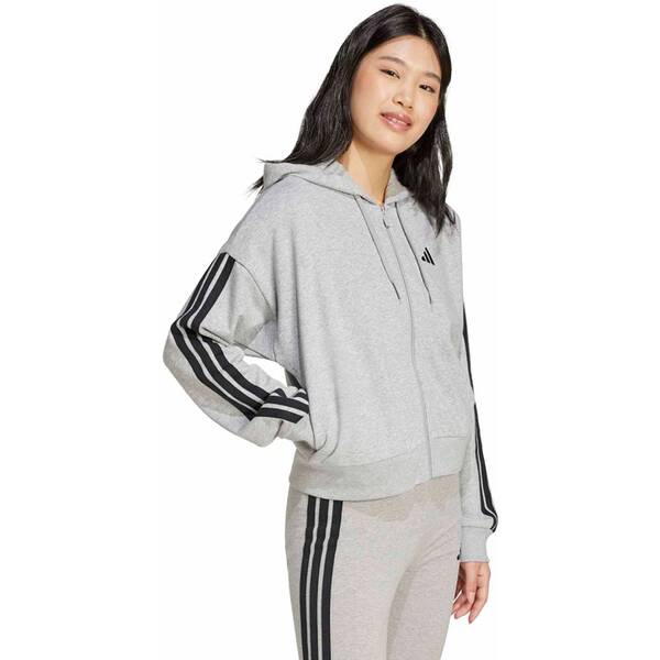 Thumbnail - ADIDAS Damen Kapuzensweat Essentials 3-Streifen French Terry