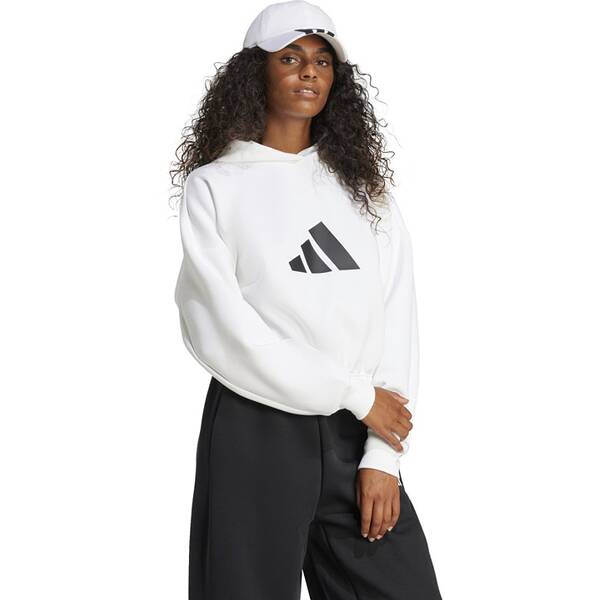 Thumbnail - ADIDAS Damen Kapuzensweat Future Icons 3 Bar Logo