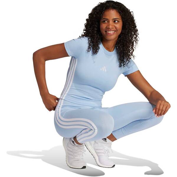 Thumbnail - ADIDAS Damen Shirt Essentials 3-Streifen Slim Baby