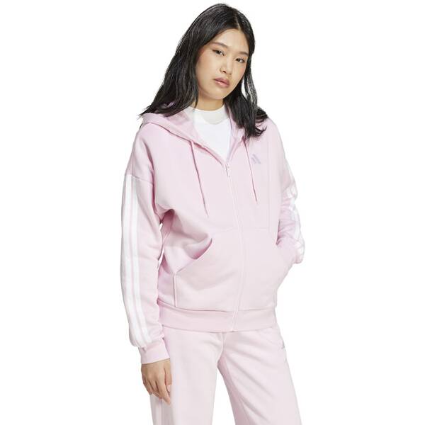 Thumbnail - ADIDAS Damen Kapuzensweat Essentials 3-Streifen Full-Zip Fleece