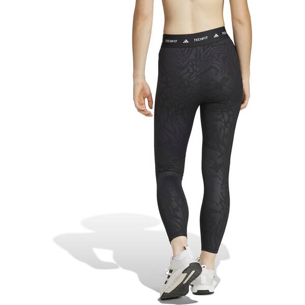 Thumbnail - ADIDAS Damen Tight TECHFIT Printed 7/8