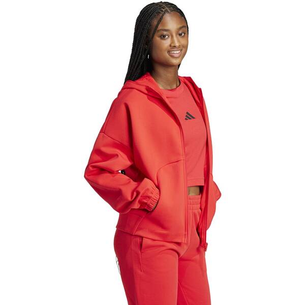 Thumbnail - ADIDAS Damen Kapuzensweat Future Icons Small Logo Full-Zip