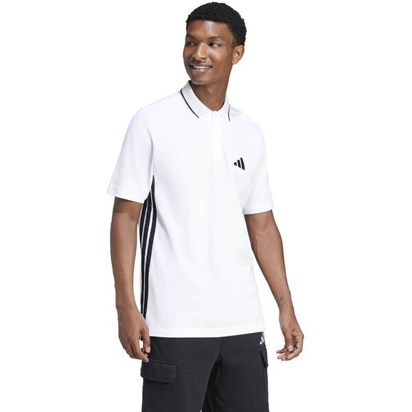 Thumbnail - ADIDAS Herren Polo Essentials 3-Streifen Piqué