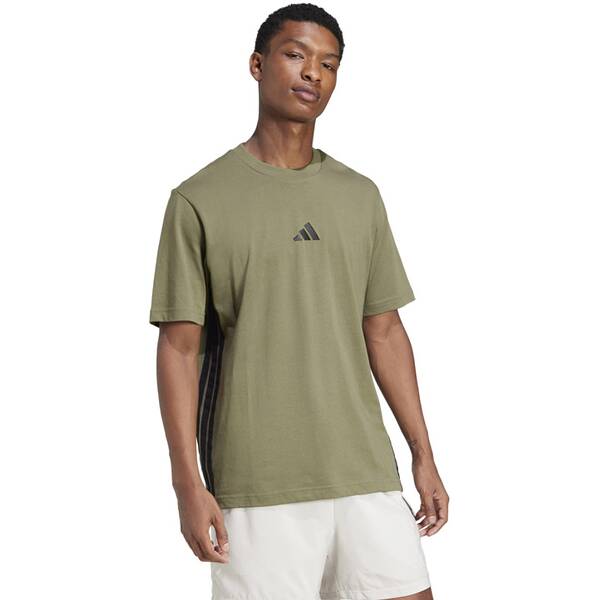 Thumbnail - ADIDAS Herren Shirt Essentials 3-Streifen Single Jersey