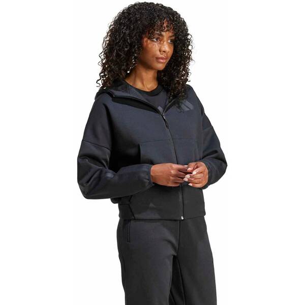 Thumbnail - ADIDAS Damen Kapuzensweat Z.N.E. Zip (normal & lang)