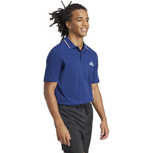 Thumbnail - ADIDAS Herren Polo Essentials Small Logo Piqué