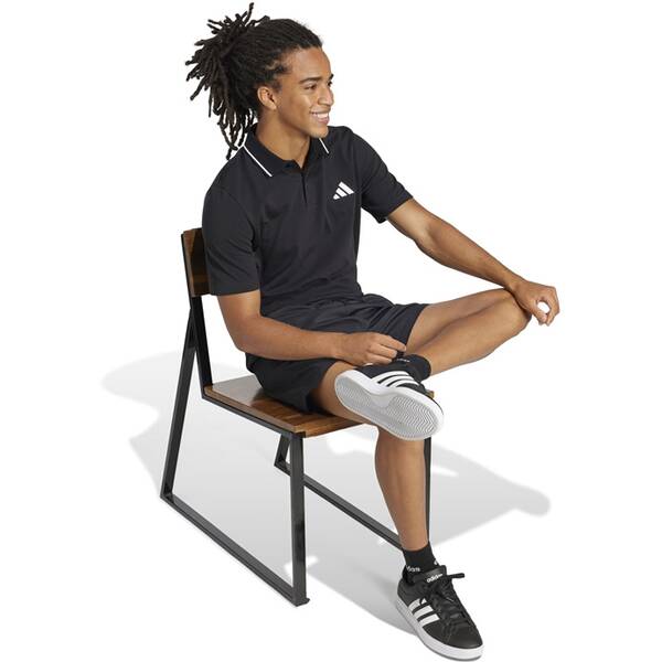 Thumbnail - ADIDAS Herren Polo Essentials Small Logo Piqué