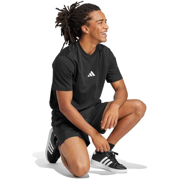 Thumbnail - ADIDAS Herren Shirt Essentials Small Logo Single Jersey