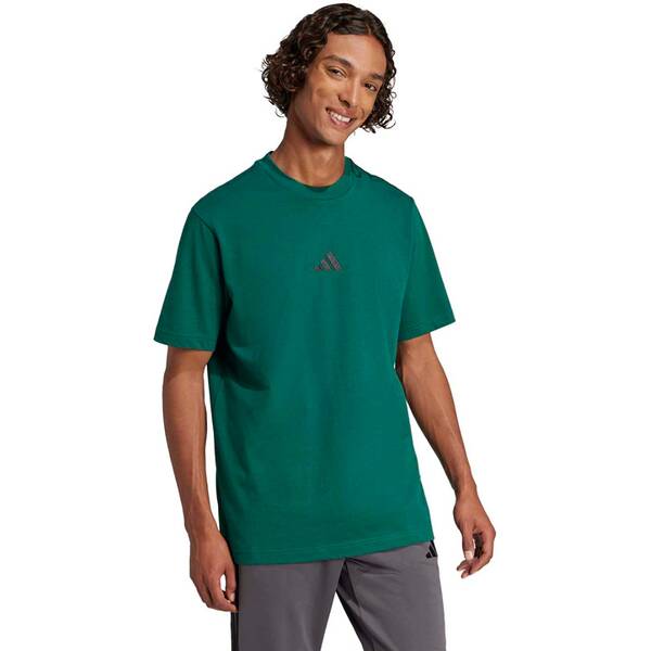 Thumbnail - ADIDAS Herren Shirt Essentials Small Logo Single Jersey