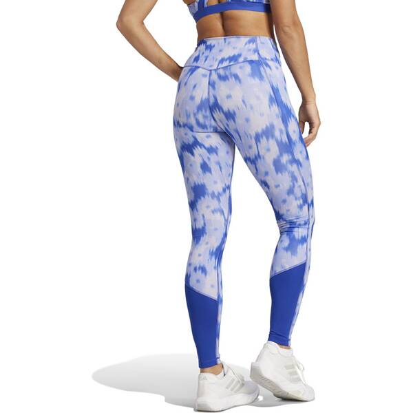 Thumbnail - ADIDAS Damen Tight Optime Essentials Allover Print Flower Tie-Dye