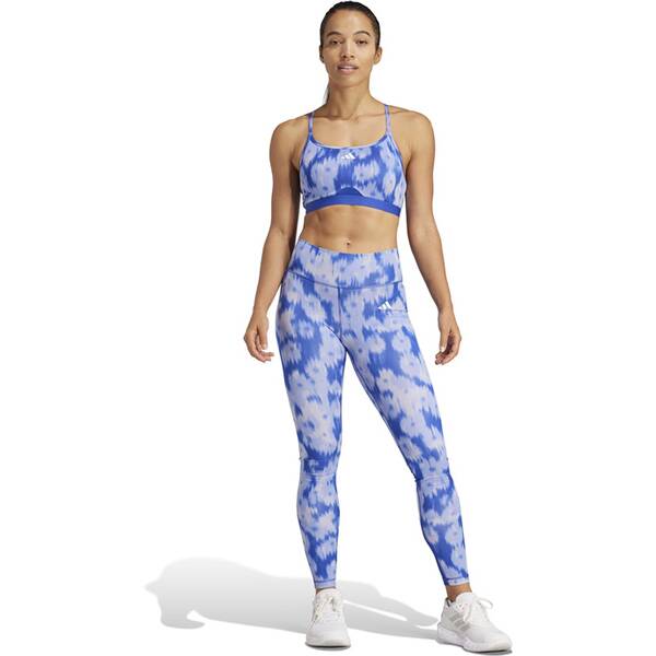Thumbnail - ADIDAS Damen Tight Optime Essentials Allover Print Flower Tie-Dye