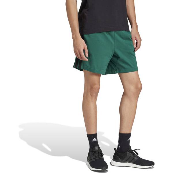 Thumbnail - ADIDAS Herren Shorts Essentials 3-Streifen Single Jersey 7-Inch