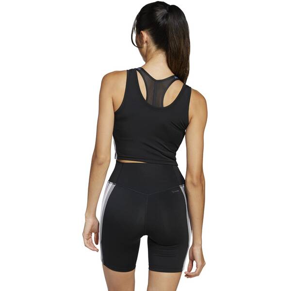 Thumbnail - ADIDAS Damen Top Train Essentials 3-Streifen Crop