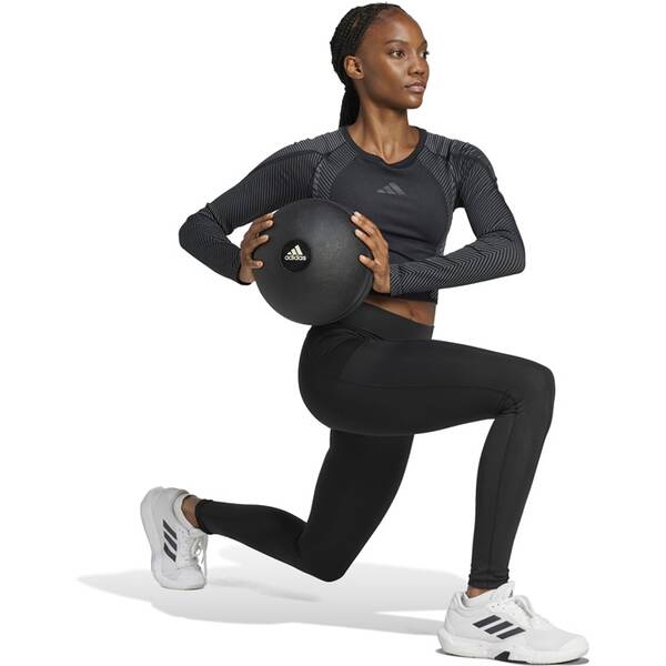 Thumbnail - ADIDAS Damen Shirt Seamless Knitted