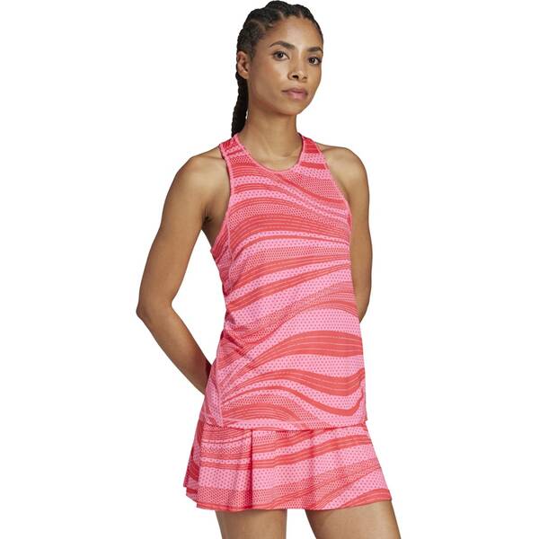 Thumbnail - ADIDAS Damen Shirt Club Tennis Climacool Graphic