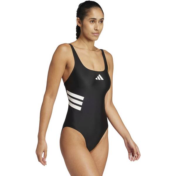 Thumbnail - ADIDAS Damen Badeanzug 3-Streifen U-back