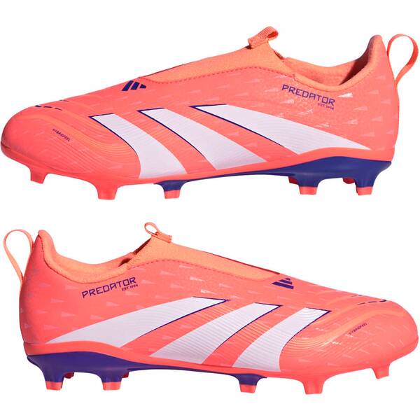 Thumbnail - ADIDAS Kinder Fussball-Rasenschuhe Predator League Laceless Kids FG/MG