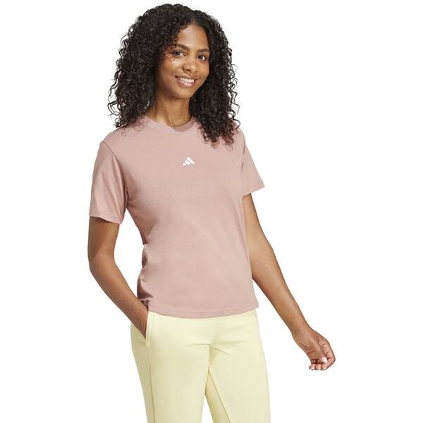 Thumbnail - ADIDAS Damen Shirt Essentials Small Logo Cotton