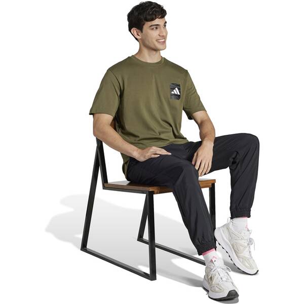 Thumbnail - ADIDAS Herren Shirt Camo Woven Graphic