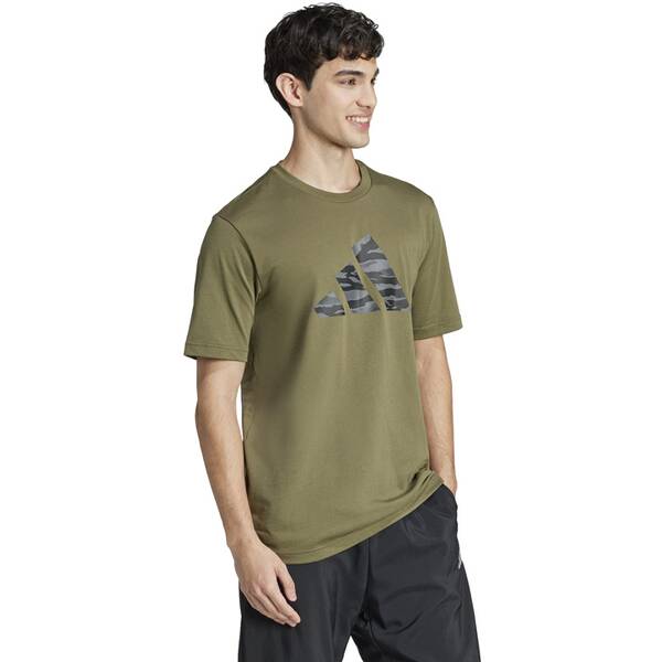Thumbnail - ADIDAS Herren Shirt Codes Camo Graphic