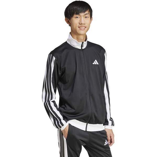 Thumbnail - ADIDAS Herren Jacke 3-Streifen Tricot Regular Fit Colorblock