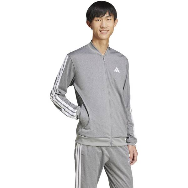 Thumbnail - ADIDAS Herren Jacke Tricot Regular-Fit Mélange