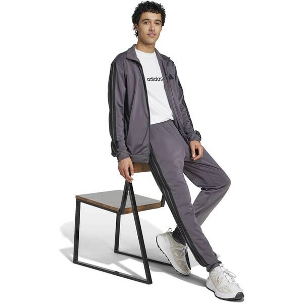 Thumbnail - ADIDAS Herren Sportanzug Sportswear Basic 3-Streifen Tricot